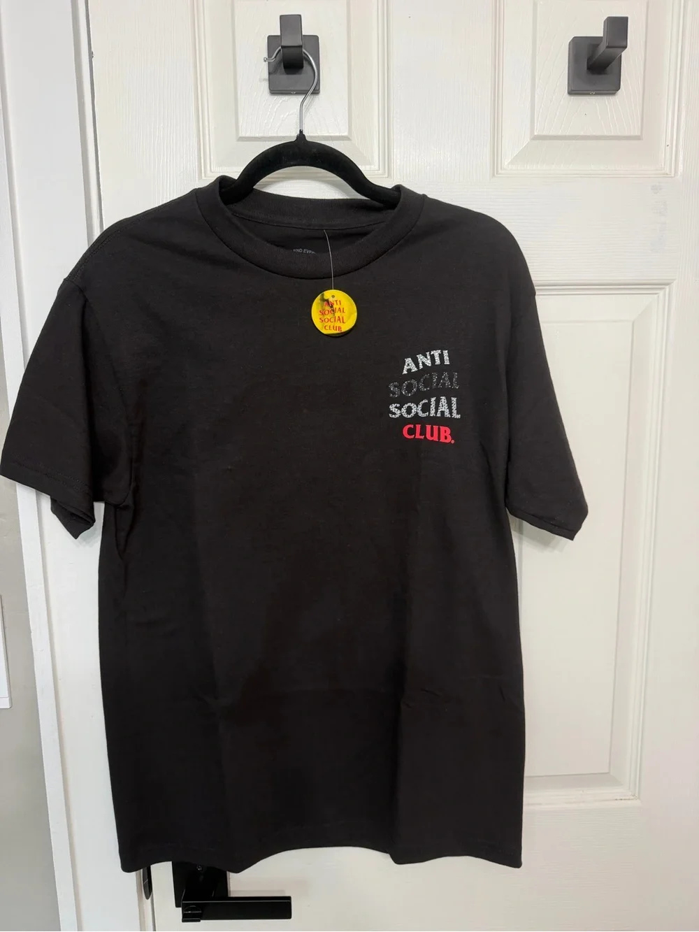 Anti Social Social Club Cement T-Shirt Black Men’s Size Medium NWT